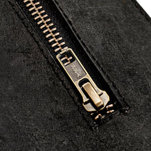 Załaduj obraz w przeglądarce galerii, A.P. Donovan Büffelleder Aktentasche Schwarz YKK Reißverschluss