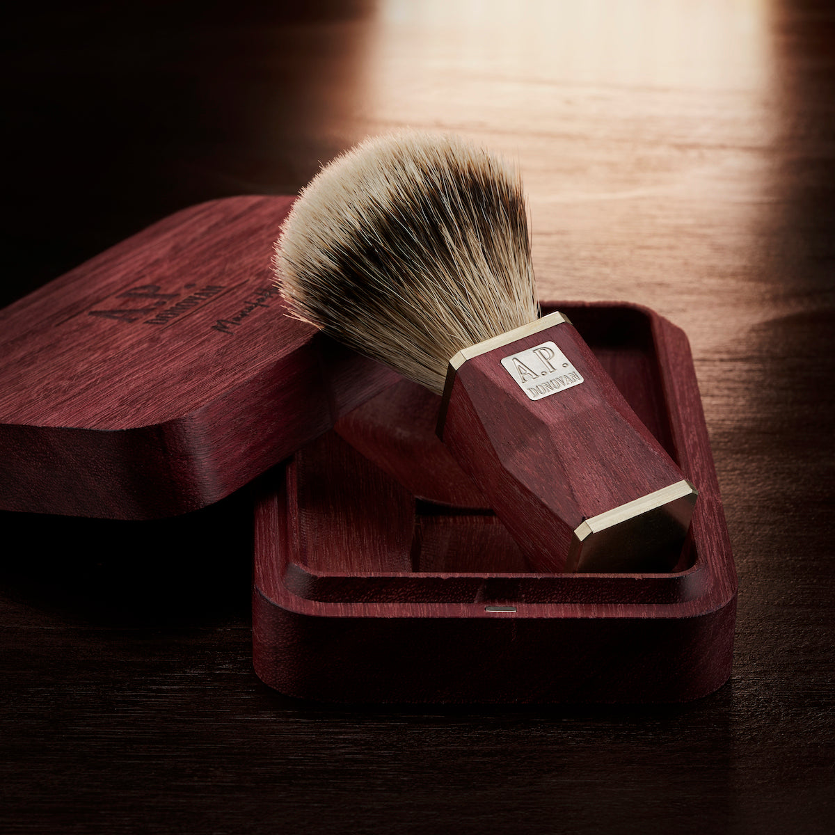 Pędzel do golenia - Plus