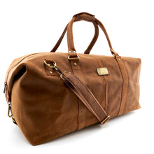 Laden Sie das Bild in den Galerie-Viewer, A.P. Donovan Reisetasche aus Büffelleder | braun