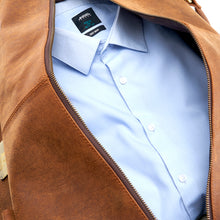 Laden Sie das Bild in den Galerie-Viewer, A.P. Donovan Reisetasche aus Büffelleder | braun