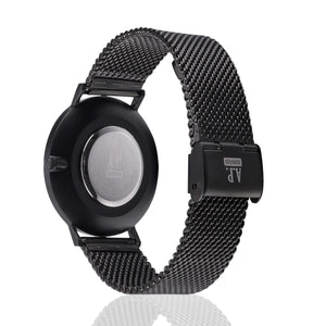 Mænds armbåndsur med Milanaise armbånd 41mm