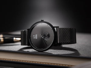 Mænds armbåndsur med Milanaise armbånd 41mm