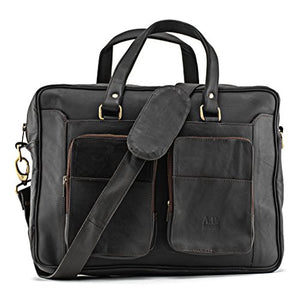 Tasca da taccuino fino a 15 "MacBook realizzato in pelle