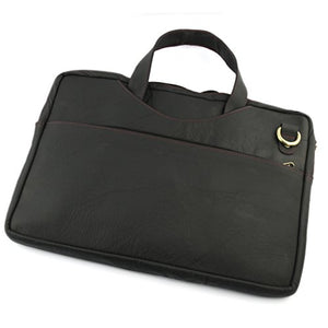 Laptop-Tasche aus Leder