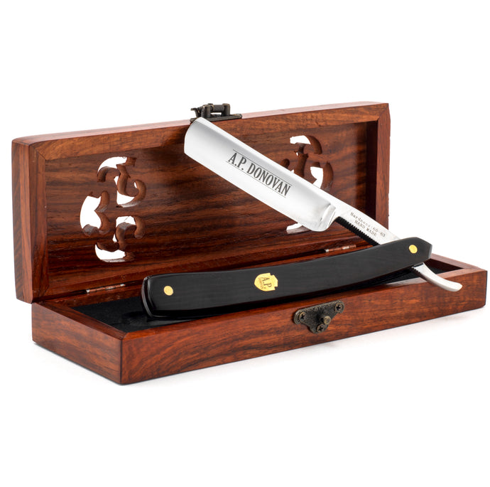 Sparrow razor 7/8 with sandalwood handle