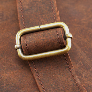 Läder ryggsäck "tamarau"