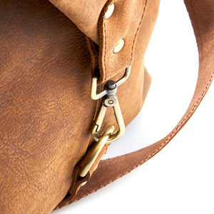 A.P. Donovan Reisetasche aus Büffelleder | braun