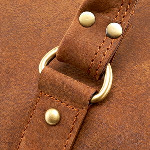 A.P. Donovan Reisetasche aus Büffelleder | braun