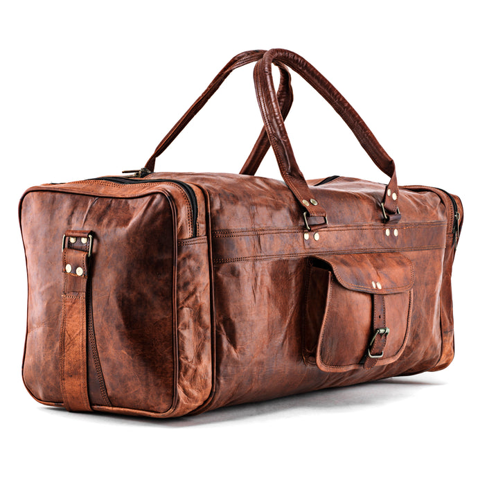 Reisetasche aus Ziegenleder