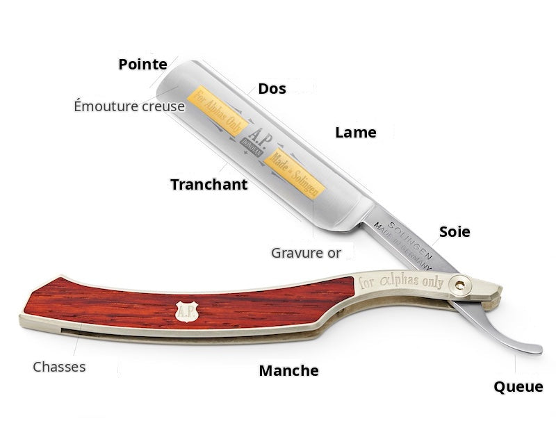 A.P. Donovan straight razor anatomy
